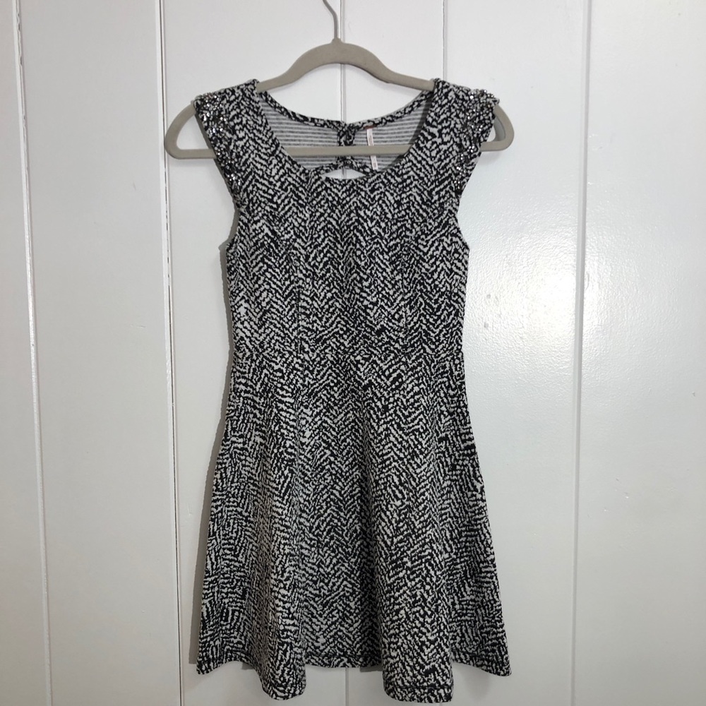 Free People Embellished Shoulder Dress